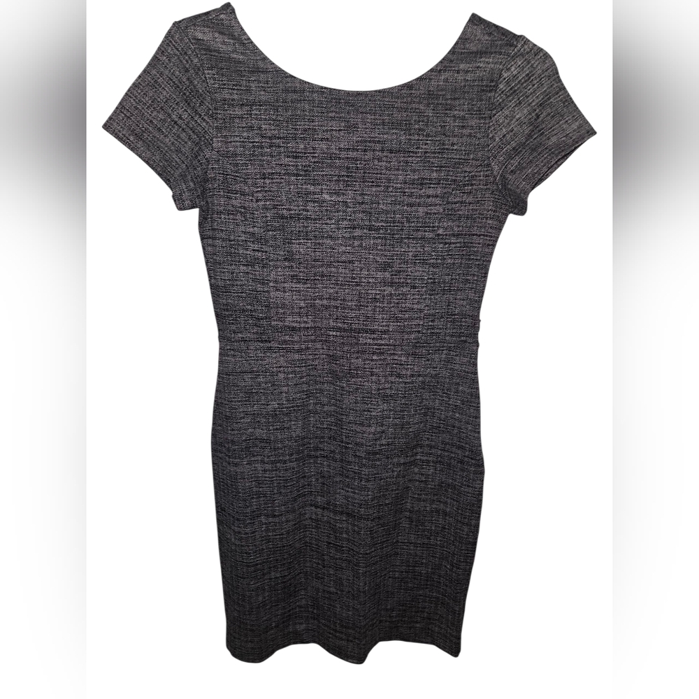 Banana Republic  Knit Tweed Scoop Back Sheath Dress Size 4